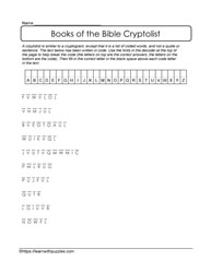 Cryptogram Like Bible Puzzle